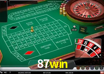 Roulette Table 87win
